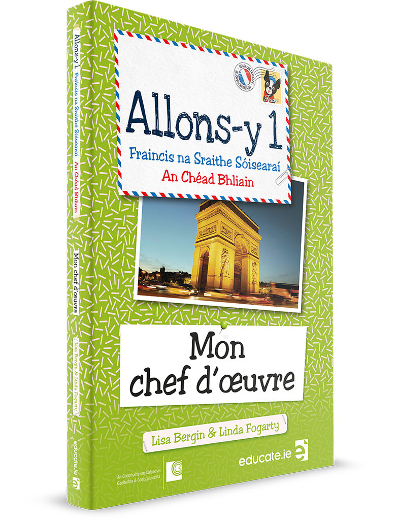 [Gaeilge Edition] Mon chef d'oeuvre Book Allons-y 1