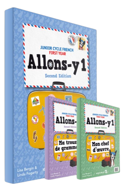 [9781913698393] [N/A] [O/P] [OLD EDITION] Allons-y 1 (SET) 1st Year JC French 2nd edition