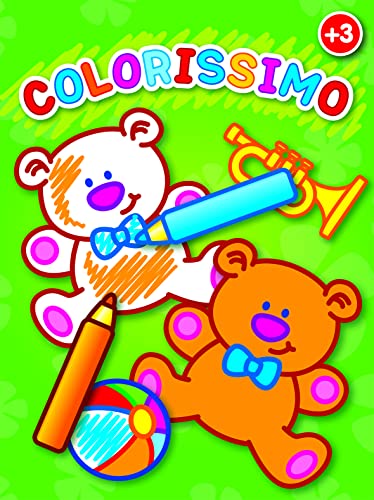 Colouring Book Green Colorisimo +3