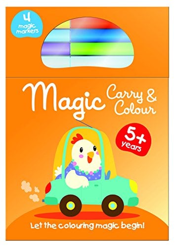 Magic Carry and Colour Book Orange 5+
