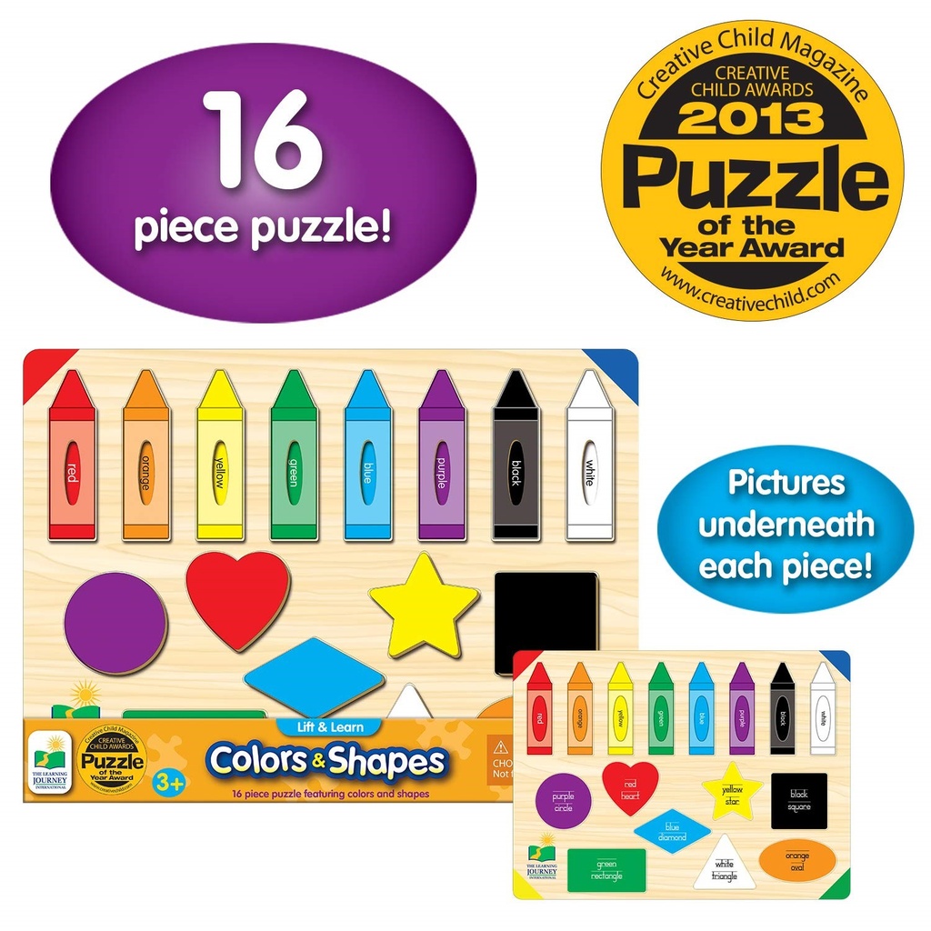 EVERYDAY PUZZLE 8 PCE LIFT AND LEARN (Jigsaw)