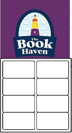 [BHLABELSFORSCHOOL] Book Haven Printed Labels (Labels provided by Book Haven)