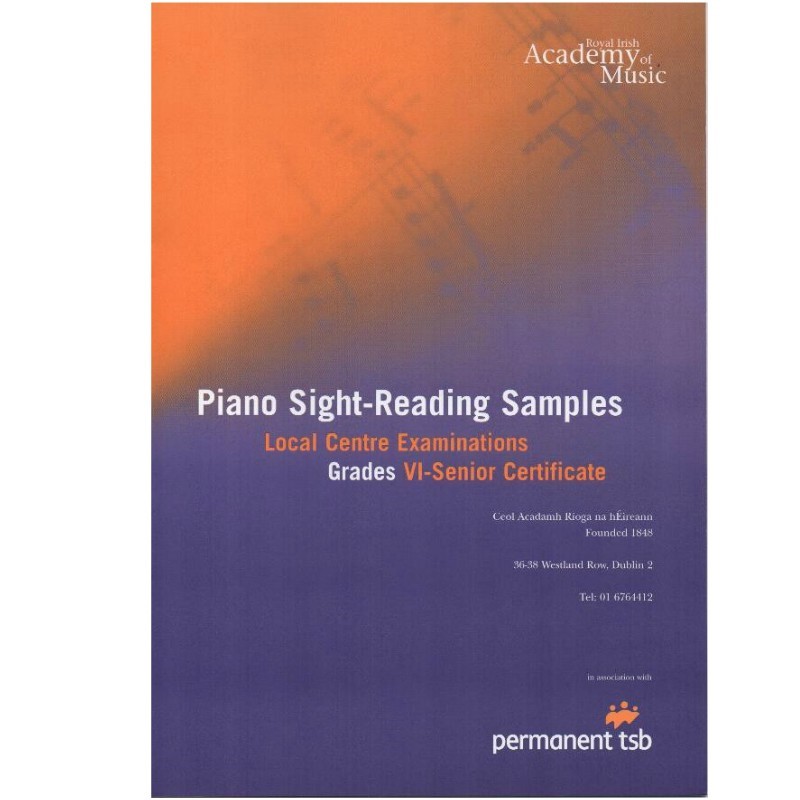 Piano Sight-Reading Samples Grades VI-Senior