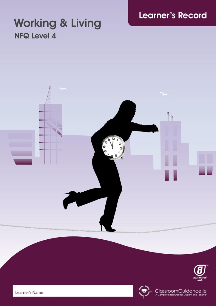 Working and Living NFQ Level 4 Learner's Record