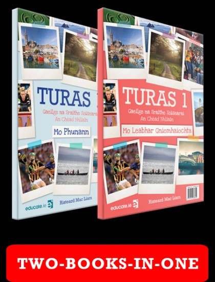 [9781910936849-used] [] [OLD EDITION] Turas 1 Portfolio/Activity Book (combined) - (USED)