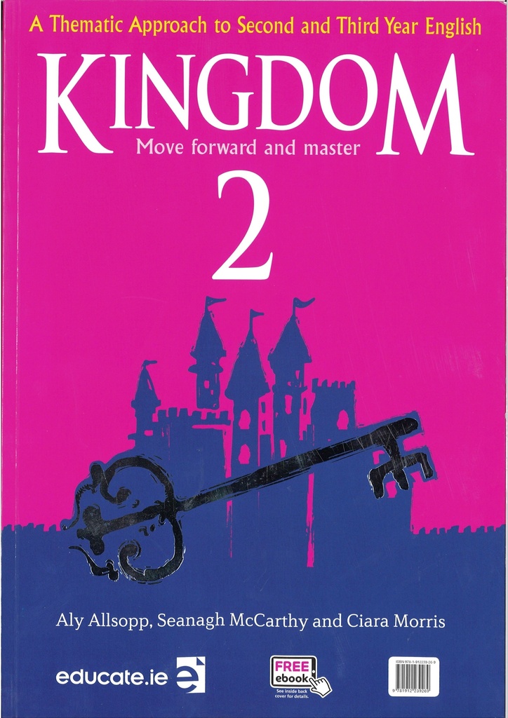 [9781912239269-used] [OLD EDITION] Kingdom 2 (Set) Junior Cycle English (Free eBook) - (USED)