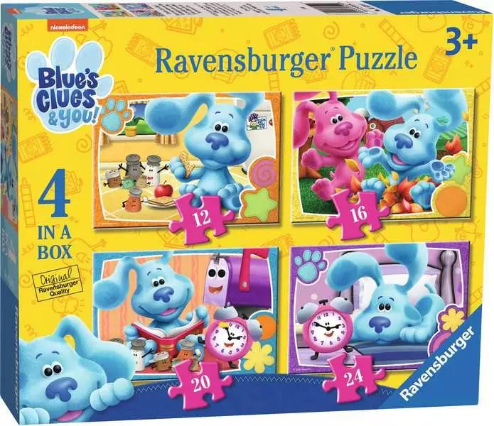 Blues Clues 4 in a Box Puzzle Set