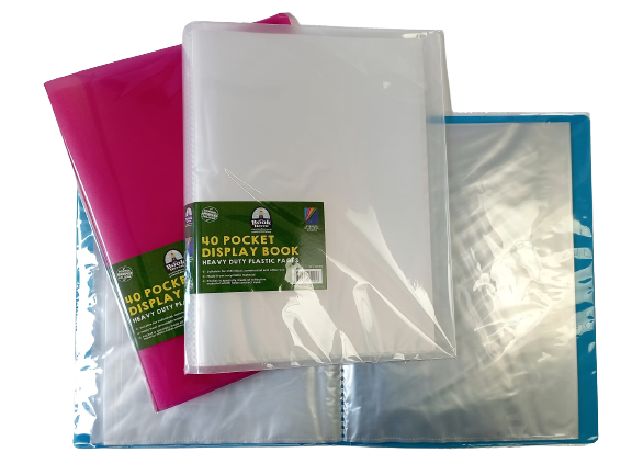 [5391539550438] Display Book A4 40 Pocket BH-0438