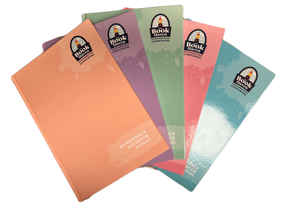 Hardback A4 160pg (Assorted Pastel) Bh-1442 Book Haven