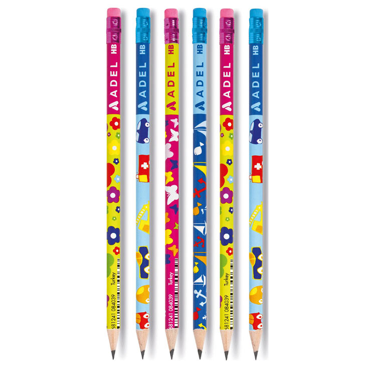 [8681241084039] HB Pencil Butterfly/Nautical ADEL