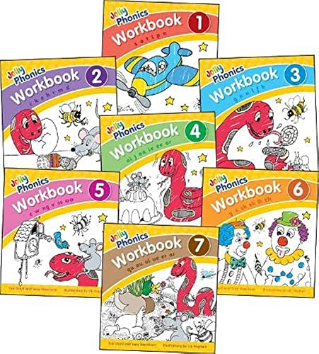 [9781844146581] Jolly Phonics Workbooks 1-7