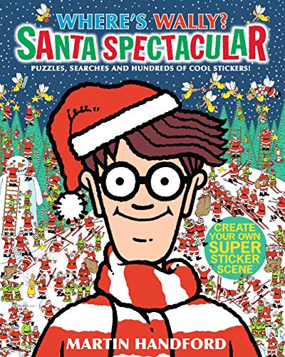 [9781406378634] Where's Wally? Santa Spectacular Sticker
