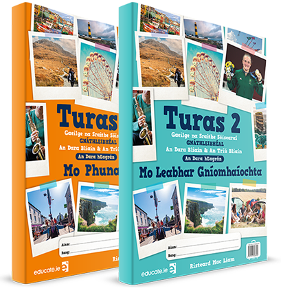 [9781913698683-new] [OLD EDITION] Turas 2 (Set) Junior Cycle Irish - 2nd Edition