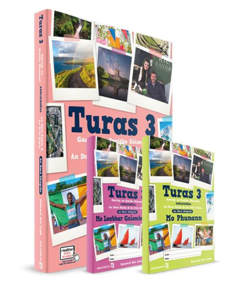 [9781913698706-new] [OLD EDITION] Turas 3 (Set) Junior Cycle Irish - 2nd Edition