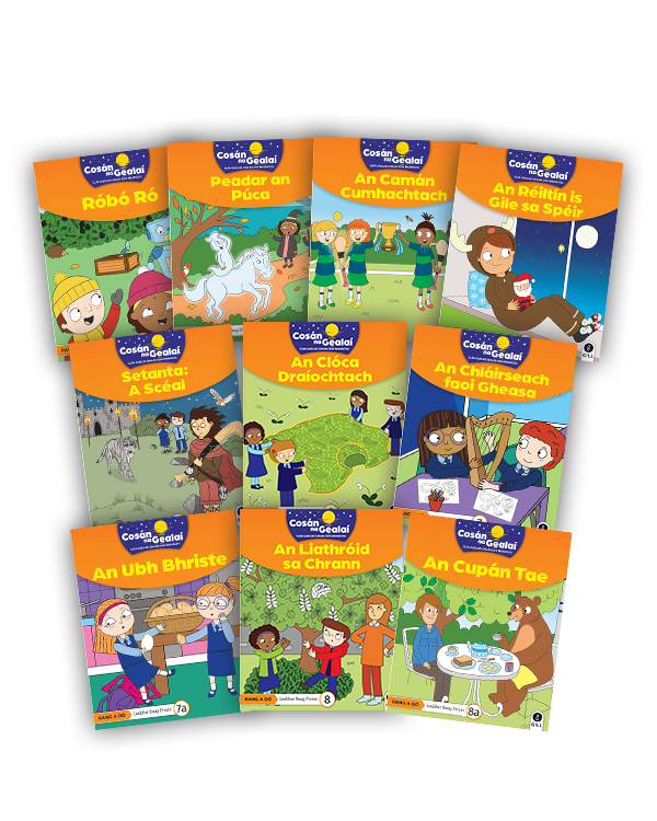 [9780717194544-new] CnaG: 2nd Class Fiction Readers 10 Pack