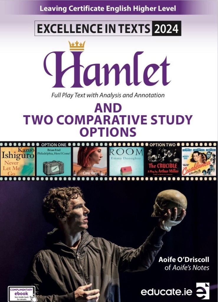 Hamlet Excellence in Texts 2024 (HL) Play + 2 Comparative Study - (USED)