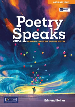 Poetry Speaks 2024 LC OL English - (USED)