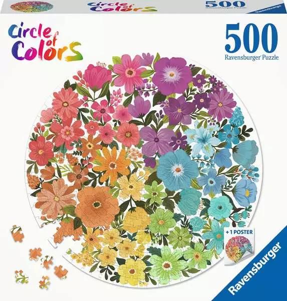 Circle of colors-Flowers  500p