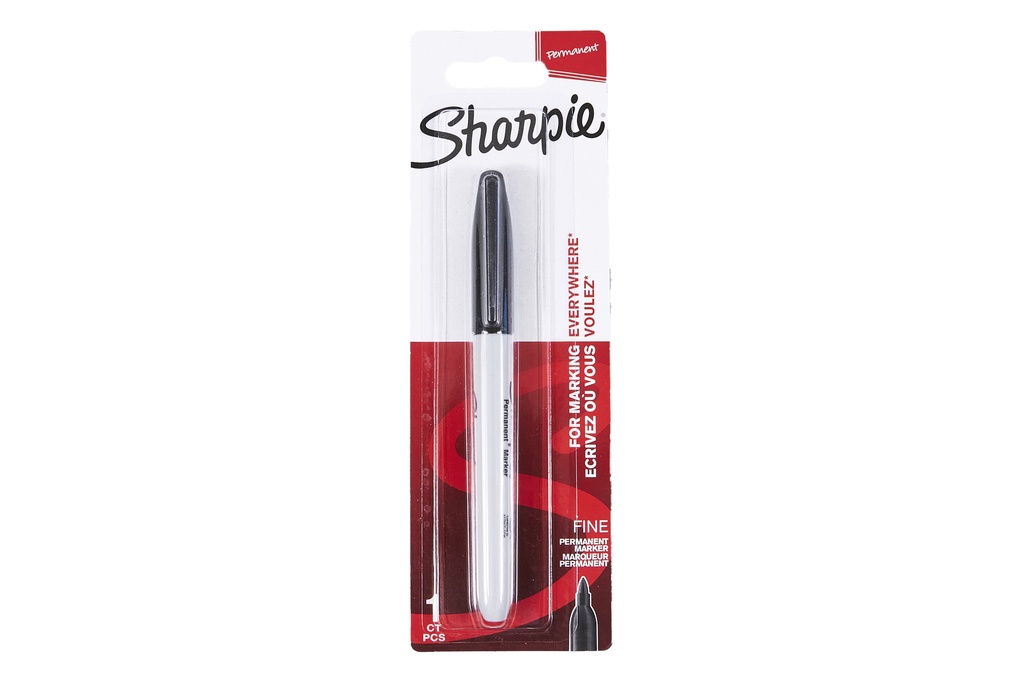 [3501179858579] Sharpie Black Permanent Marker Fine