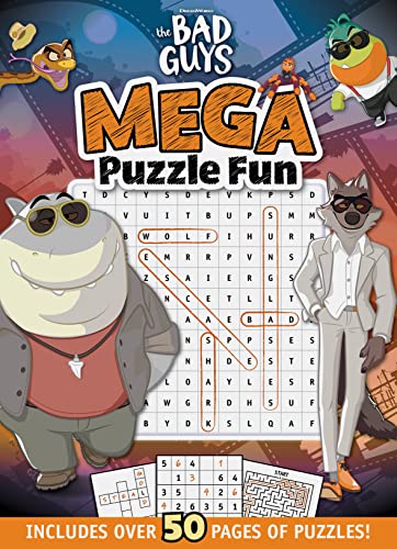 [9781761204937] [O/P] The Bad Guys Mega Puzzle Fun