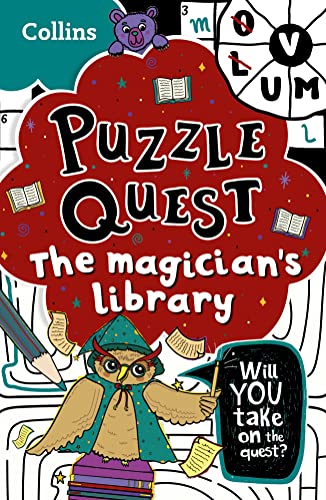 [9780008532123] Puzzle Quest The Magician’S Library: Solve More Than 100 Puzzles In This Adventure Story For Kids Aged 7+