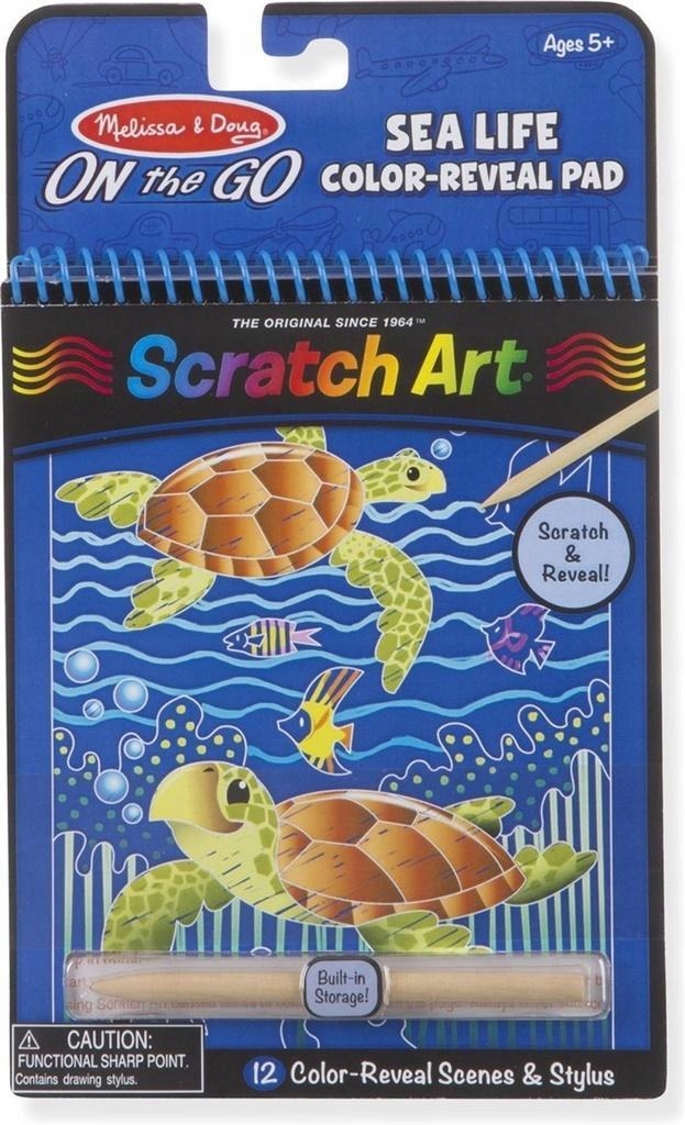 Sea Life Scratch Art Melissa and Doug