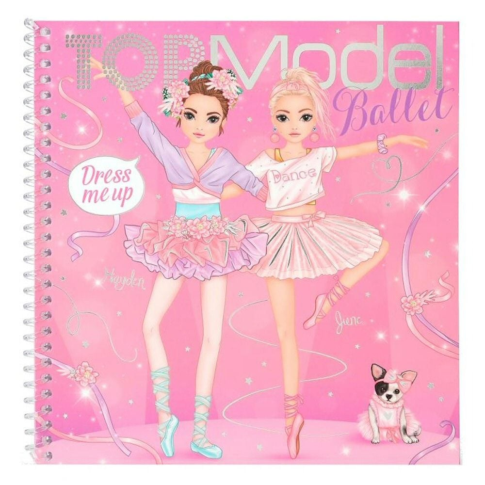 TOPModel Dress Me UP Stickerbook BALLET