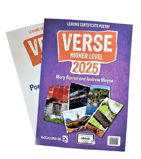 [9781915595201] Verse 2025 (HL) (SET) Textbook & Poetry Skills Portfolio