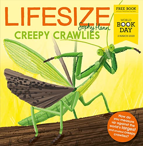 [9780008591304] WBD 23 Lifesize Creepy Crawlies