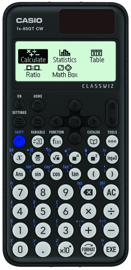 Scientific Calculator Casio Dual Power FX-85GTCW Black
