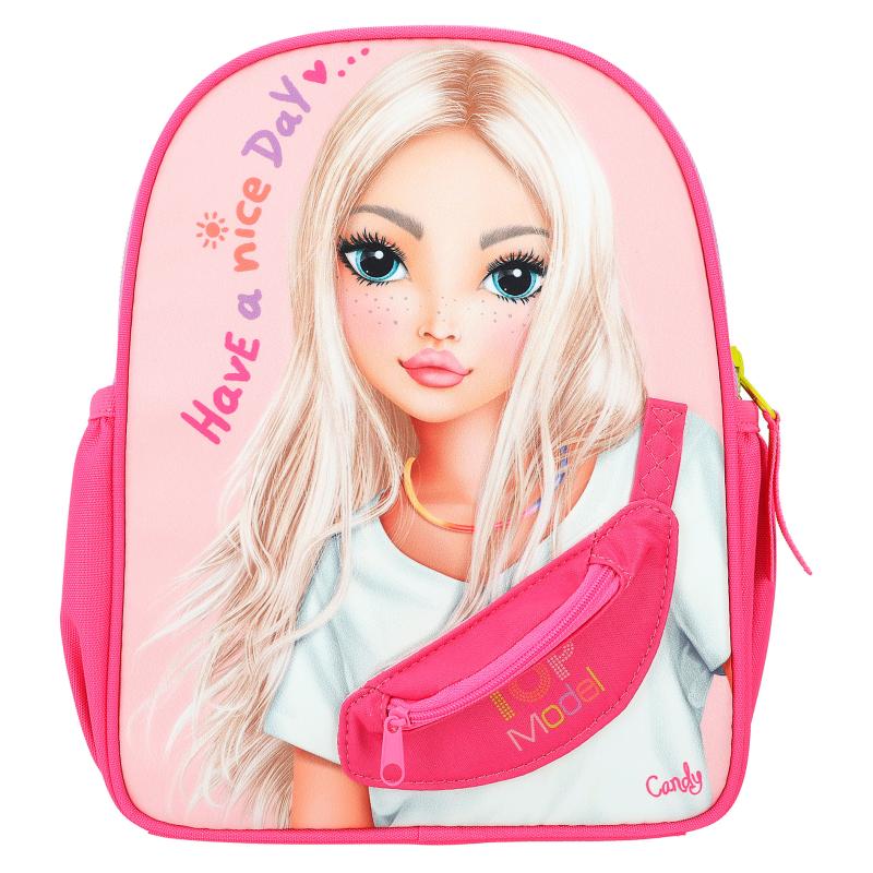 [4010070645748] TOPModel small backpack with applicated crossback