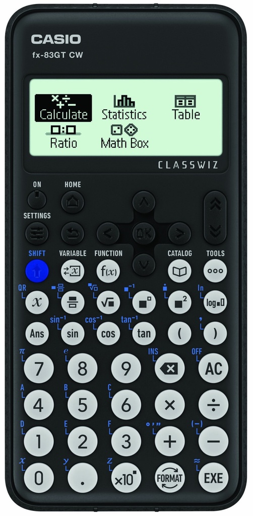 Scientific Calculator Casio FX-83GTCW Black