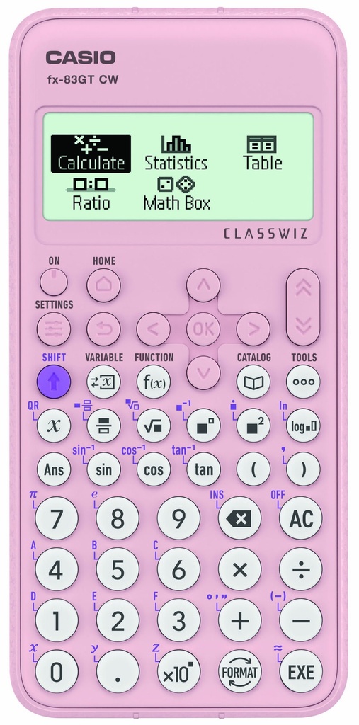 [4549526615528] [Upgraded Model Available] Scientific Calculator Casio FX-83GTCW Pink