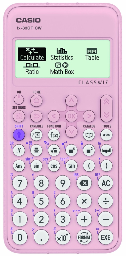 Scientific Calculator Casio FX-83GTCW Pink