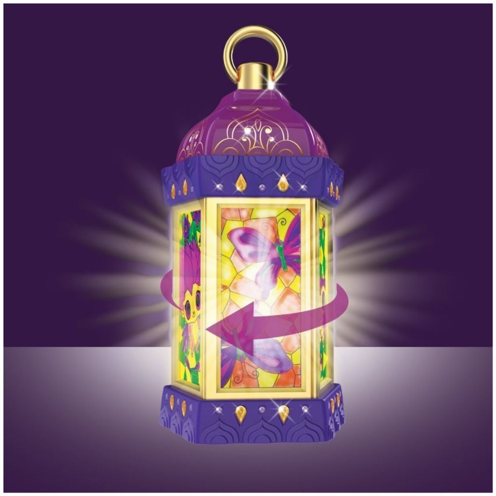 Firefly Lantern Glass Painting