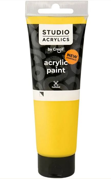 Studio Acrylics 120ml Primary Yellow
