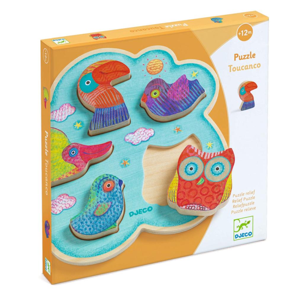 Wooden Puzzles - Relief puzzles