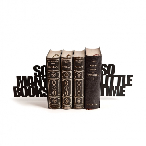 [8430306253329] Bookend - So Many! - Black - Metal
