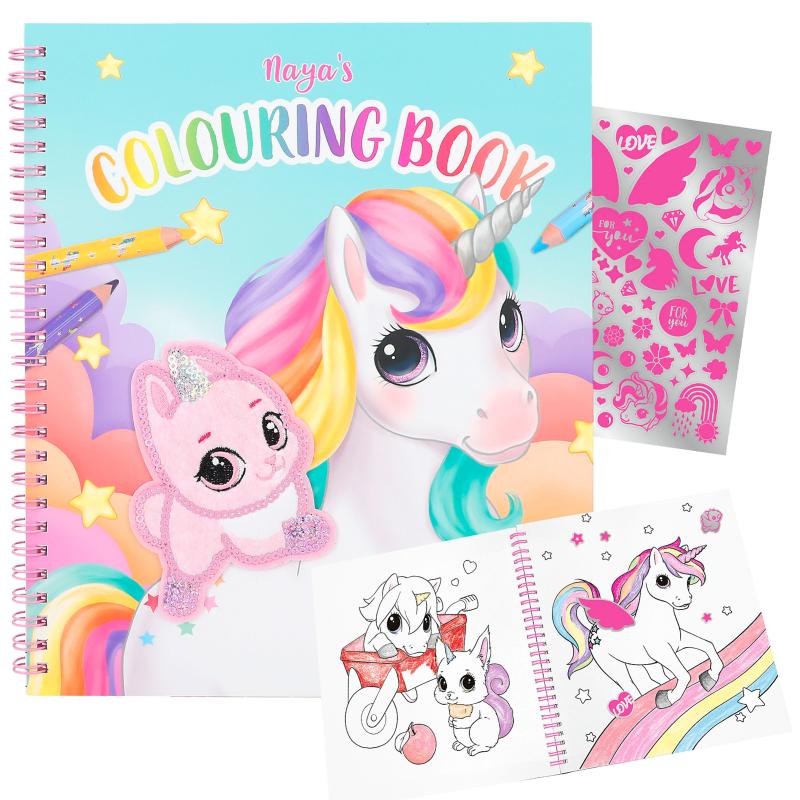 [4010070648886] Ylvi Colouring Book with Unicorn