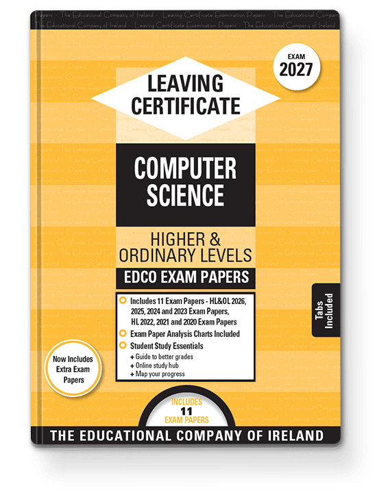 [9781802301069] 2027 Edco Computer Science LC H+O Exam Papers