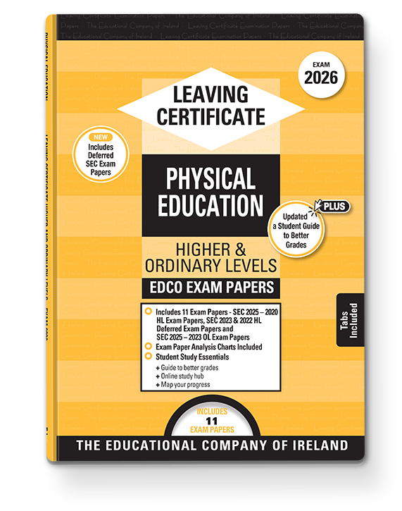 [9781802301076] [N/AP[O/P] 2026 Edco Physical Education LC H+O Exam Papers