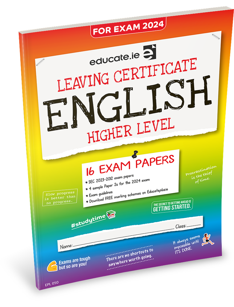 Educate.ie LC English HL Exam Papers 2024