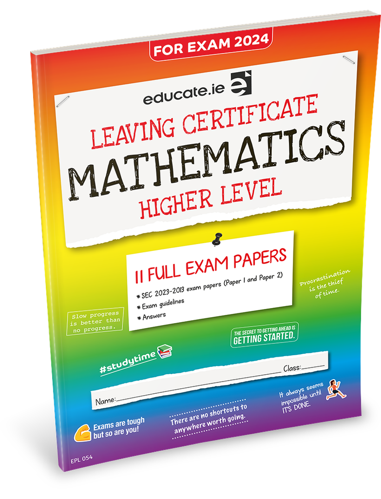 Educate.ie LC Maths HL Exam Papers 2024