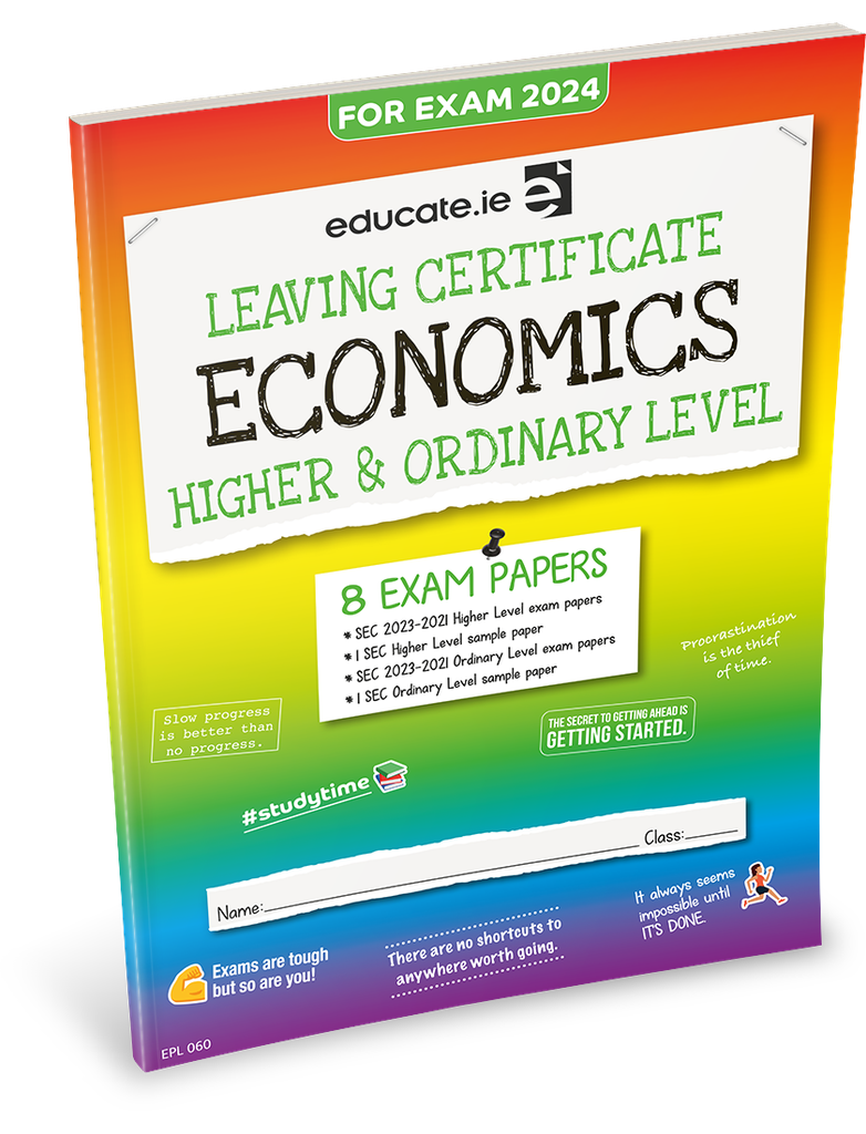 Educate.ie LC Economics HL & OL Exam Papers 2024
