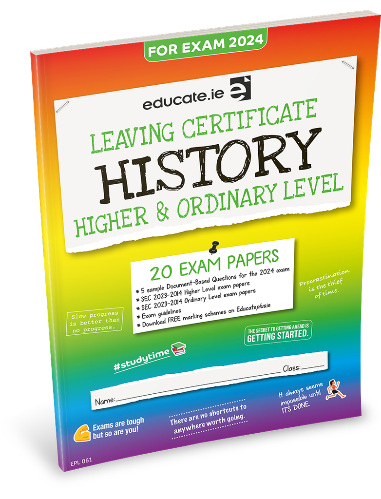 Educate.ie LC History HL & OL Exam Papers 2024