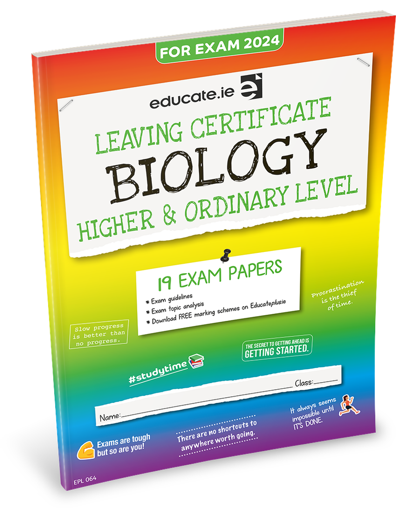 Educate.ie LC Biology HL & OL Exam Papers 2024