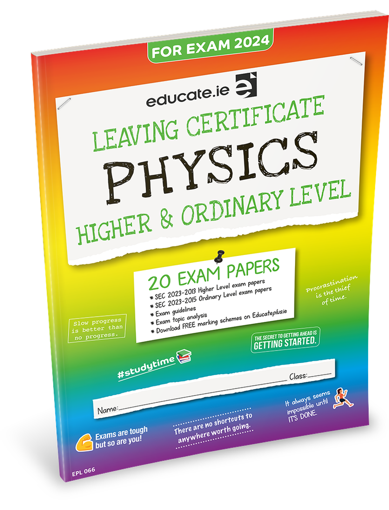 Educate.ie LC Physics HL & OL Exam Papers 2024