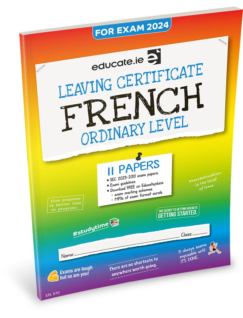 Educate.ie LC French OL Exam Papers 2024