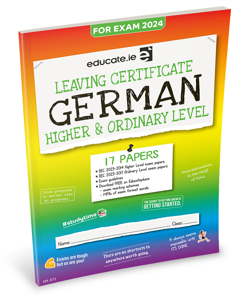 Educate.ie LC German HL & OL Exam Papers 2024