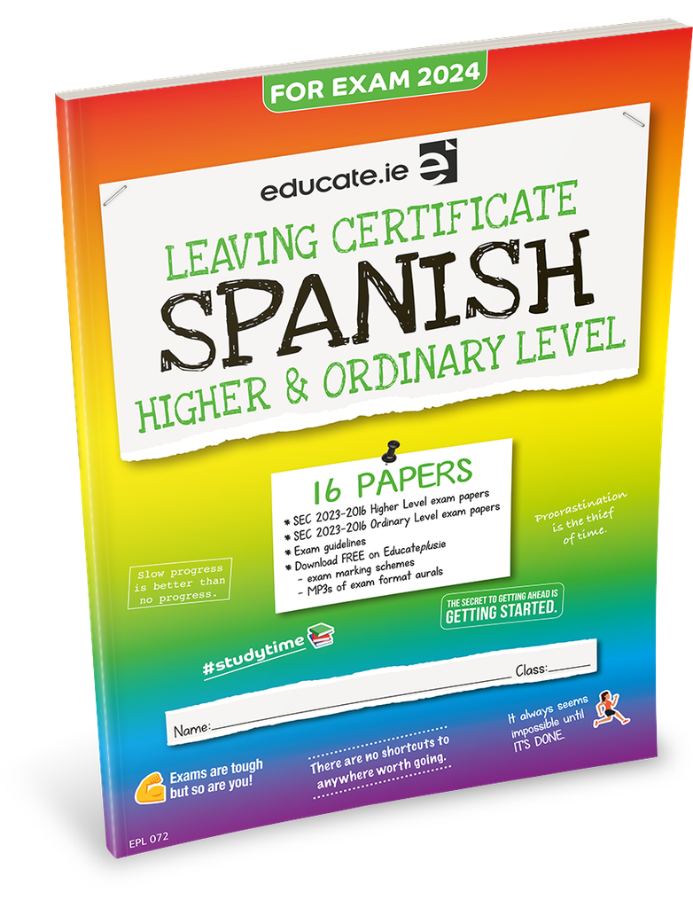 Educate.ie LC Spanish HL & OL Exam Papers 2024